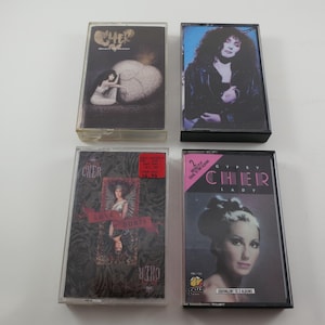 Vintage Cher Cassette Tapes: 1990s Music Collection