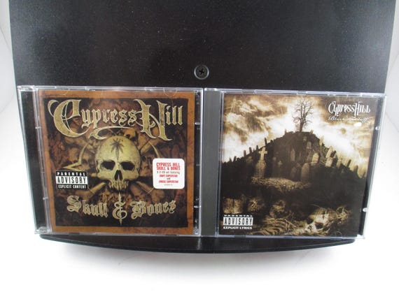 Vintage 90's Cypress Hill CD's Skull and Bones Black Sunday Sold Individually