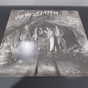 Vintage 1979 Vinyl LP Record Aerosmith Night in the Ruts Excellent Condition 60529