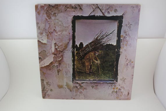1977 LP Vinyl Record Led Zeppelin IV (Untitled) Very Good Condition