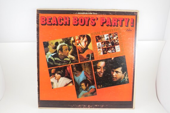 Vintage 1965 The Beach Boys Party! Vinyl LP - Original Mono Pressing