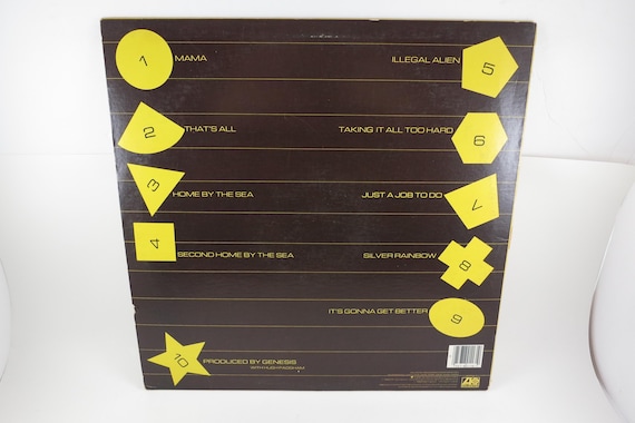 Vintage 1983 LP Vinyl Record Genesis Self Titled EX