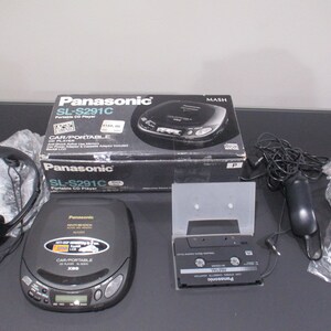 Factory sealed deals Panasonic SL-S295 portable anti shock CD player vintage 1995