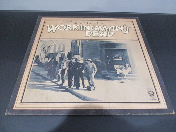 Vintage 1970 Vinyl LP Record The Grateful Dead Workingman's Dead Excellent Plus Condition Original Green Label Pressing 63906