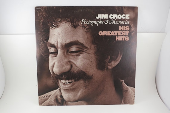 Vintage 1974 Jim Croce Photographs & Memories Vinyl LP: Greatest Hits EX