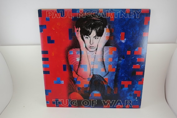 Vintage 1982 Vinyl LP Record: Paul McCartney - Tug Of War