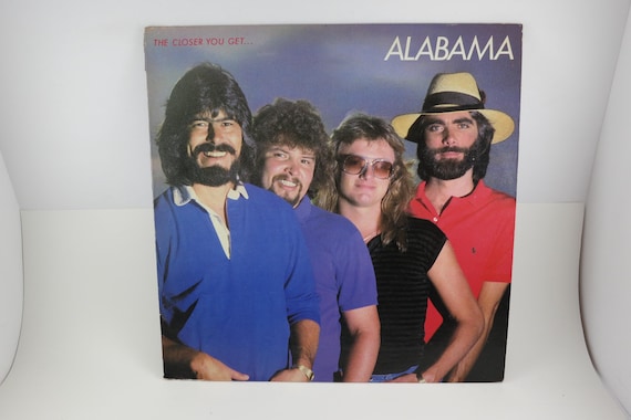 Vintage 1983 Vinyl LP Record Alabama The Closer You Get Excellent Condition 71520