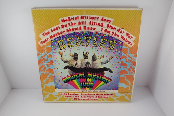 Vintage 1967 Vinyl LP Record The Beatles Magical Mystery Tour Stereo Excellent Condition 71173