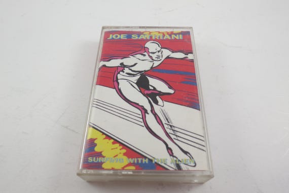 Vintage 1980's Joe Satriani Cassette Tapes Surfing with the Alien Flying In A Blue Dream Dreaming 11 The Extremist Sold Individually