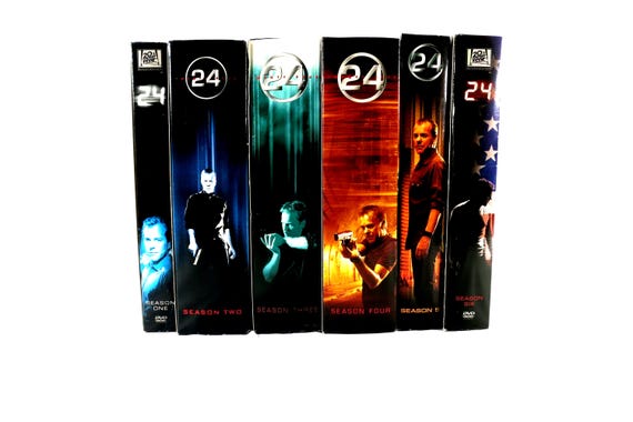 24 DVD Box Sets Complete Seasons 1-6