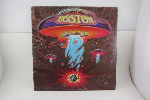 Vintage 1987 Vinyl LP Record Boston Self Titled NM