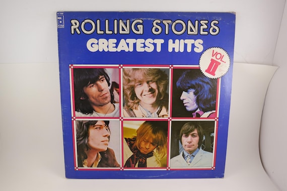 Vintage 1977 Vinyl LP Record The Rolling Stones Greatest Hits Volume Two