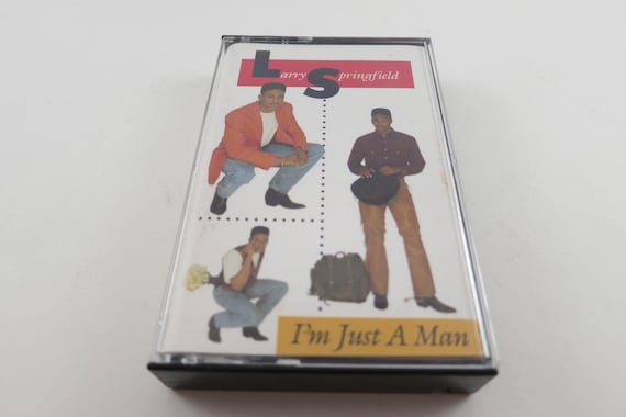 Vintage 1992 Cassette Tape I'm Just A Man-Larry Springfield