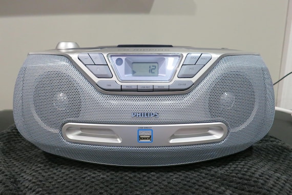 Philips AZ-1835 CD Sound Machine Portable CD Ripper Boom Box