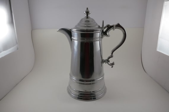Vintage Wilton Silverplate Tea Pot - 12 Inch Large Teapot