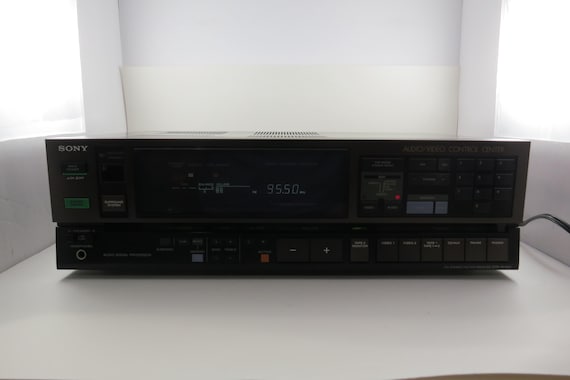 Vintage 90's Sony Fm/AM Receiver Model STR-AV480 Works Perfect with Remote Very Nice Example