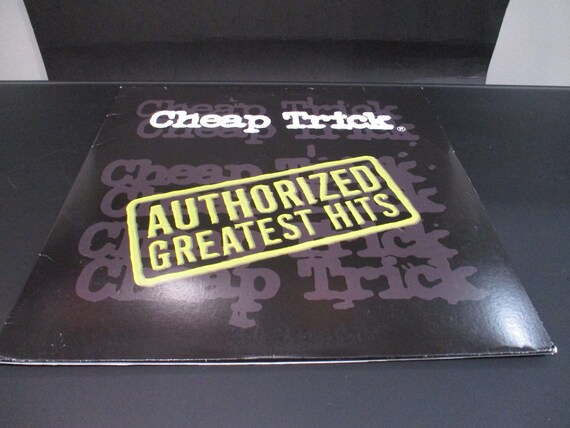 Vinyl LP Record Cheap Trick Authorized Greatest Hits Near Mint Condition Ultra Clear Vinyl Pressing 72028