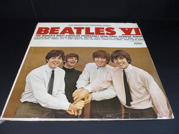 Vintage 1971 Vinyl LP Record Beatles VI The Beatles Excellent Condition Apple Stereo Pressing 51091