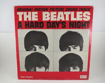 The Beatles - A Hard Day's Night Soundtrack LP Vinyl Record Album