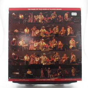 Vintage 1982 Talking Heads Vinyl LP: The Name of This Band (2LP)