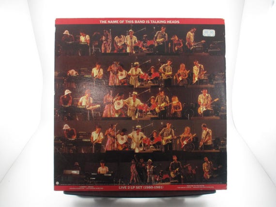 Vintage 1982 Vinyl LP Record The Name of this Band is Talking Heads Excellent Condition 67518
