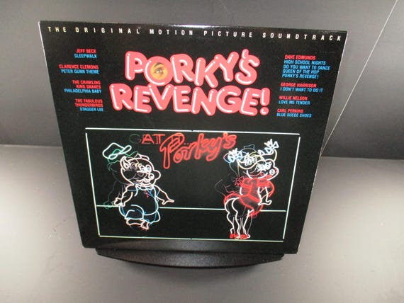 Vintage 1985 Vinyl LP Record Porky's Revenge Soundtrack Excellent Condition 63690