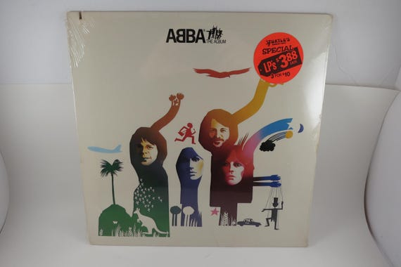 Vintage 1983 Vinyl LP Record Abba The Album MINT Condition Still Factory Sealed