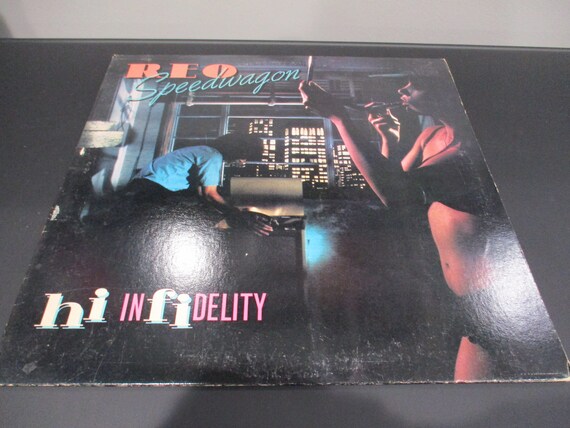 Vintage 1980 Vinyl LP Record REO Speedwagon Hi InFidelity Excellent Condition 64421