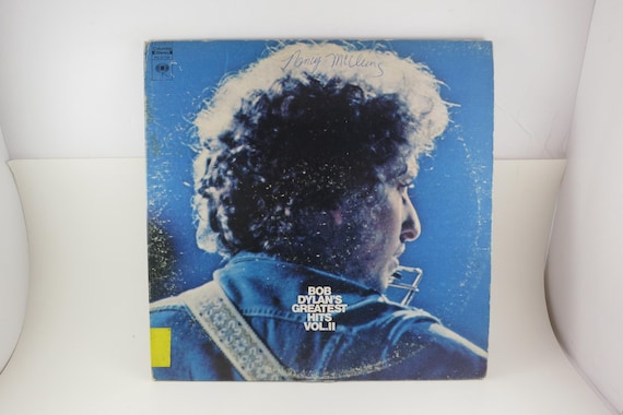Vintage 1971 Bob Dylan's Greatest Hits Vol. II Vinyl LP EX
