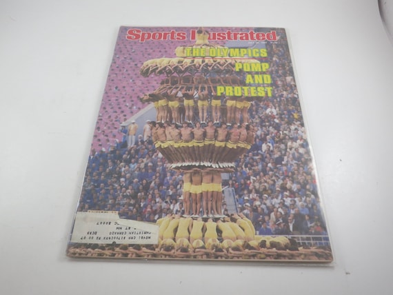 Vintage July 28, 1980 Sports Illustrated Magazine The Olympics Pomp and Protest Excellent Condition