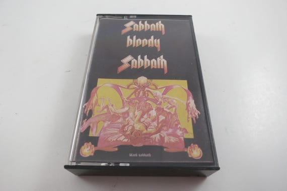 1983 Black Sabbath Bloody Sabbath Cassette Tape