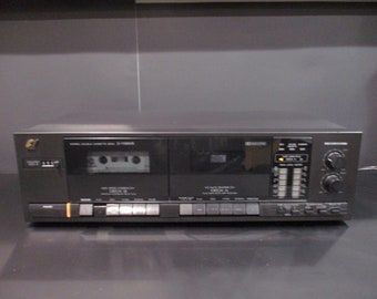 Rare Vintage Sansui D-1100WR Stereo Double Cassette Deck Works Perfect Top of the Line Free Shipping