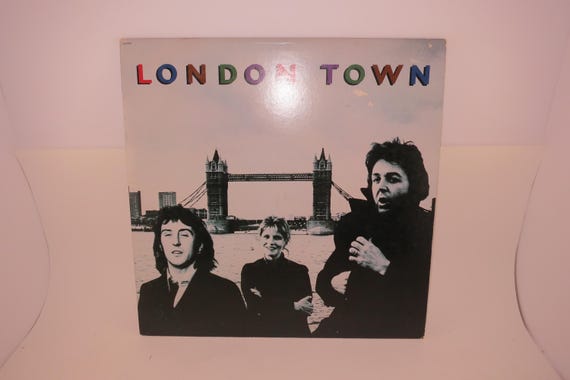 Vintage 1978 Vinyl LP Record Wings London Town Paul McCartney Excellent Condition 71284