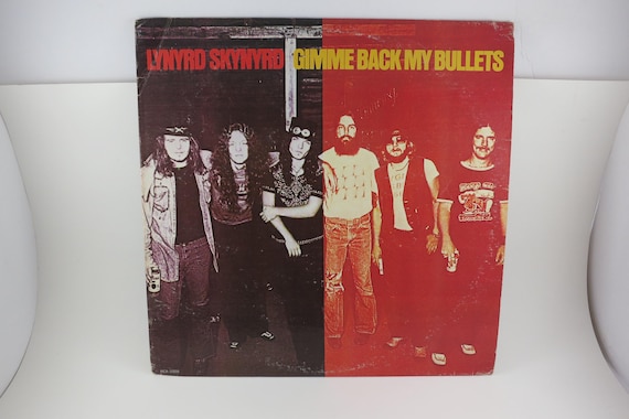 Vintage 1980 Vinyl LP Record Lynyrd Skynyrd Gimme Back My Bullets VG