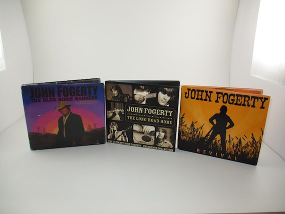 Vintage 80's/90's John Fogerty CCR CD's Rides Again Revival The Long Road Home Sold Individually