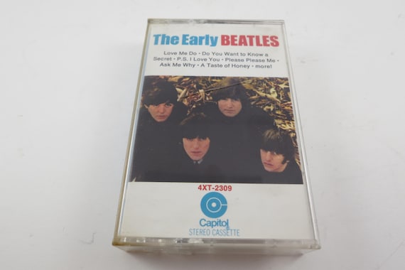 Vintage 1986 Cassette Tape The Beatles The Early Beatles