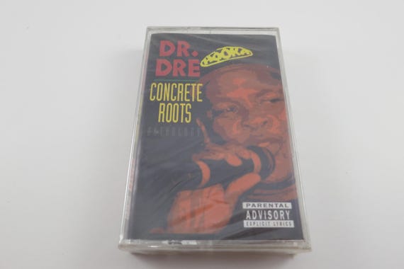 Vintage 1994 Cassette Tape Concrete Roots Dr Dre Mint Condition Still Factory Sealed