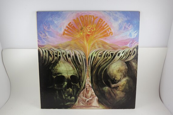 1968 The Moody Blues Vinyl LP: In Search of the Lost Chord, Near Mint