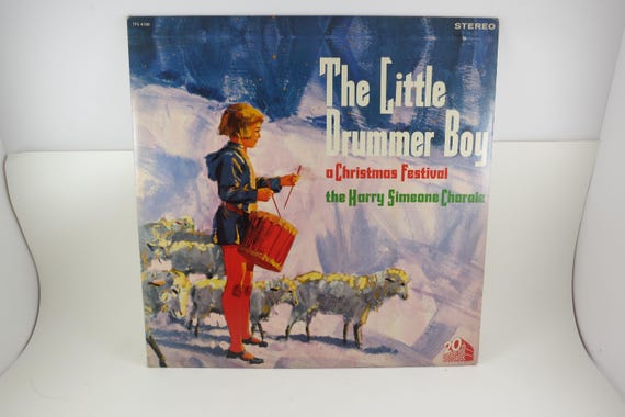 1966 Vinyl LP Record The Little Drummer Boy Original Version Harry Simeone Chorale Stereo Near Mint Condition 71800