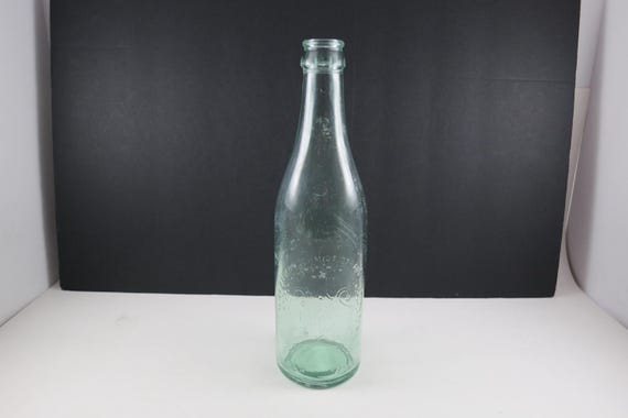 Vintage Cottlieb Bauern Schmidt Strauss CBSS Embossed Aqua Beer Bottle Baltimore MD 9 1/2 Inches Tall Neat Bottle