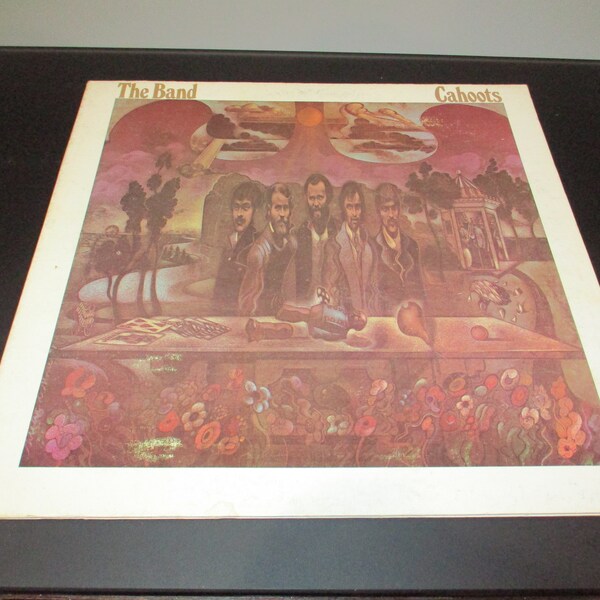 Vintage 1971 Vinyl LP Record Cahoots The Band Excellent Condition 64852