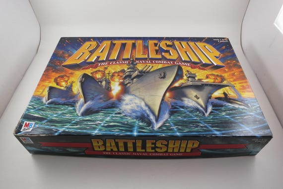 Vintage 2002 Battleship Board Game, Milton Bradley, Complete