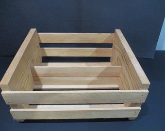 Vintage Napa Valley Double Wooden CD Crate Holder Up to 96 Discs Excellent Original Condition