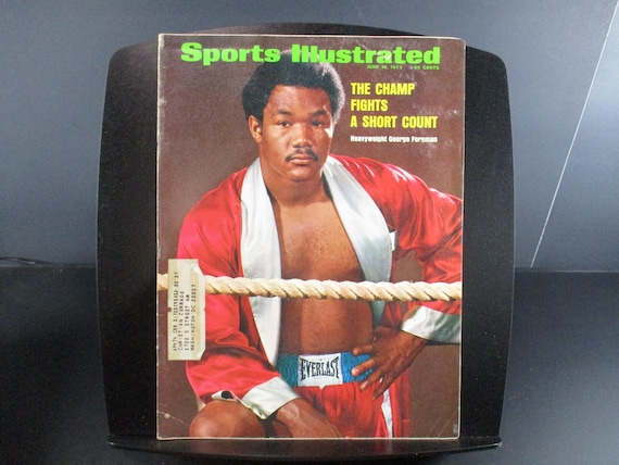 Vintage June 18, 1973 Sports Illustrated Magazine Secretariat Triple Crown Winner George Foreman Short Count Excellent Condition