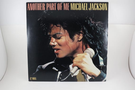 Vintage 1988 Vinyl EP Record Michael Jackson Another Part Of Me Near Mint Condition