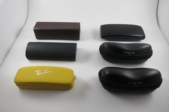 90's/00's Designer Glass Cases Vogue Ray Ban CK Prada Sold Individually