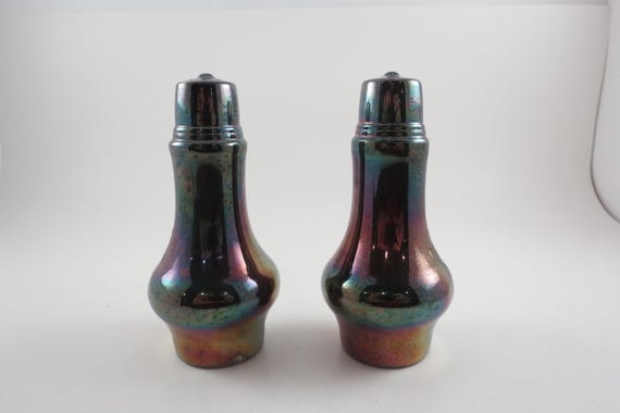 Vintage International Silver Salt and Pepper Shakers