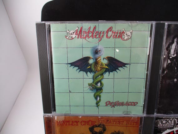 Vintage 80's/90's Motley Crue CD's Greatest Hits Dr Feelgood Girls Girls Girls Decade of Decadance Sold Individually