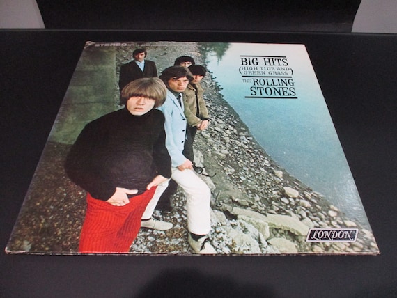 Vintage 1966 Vinyl LP Record The Rolling Stones Big Hits High Tide and Green Grass Stereo Version Near Mint Condition 67477