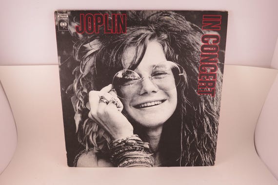 Vintage 1972 LP Record Janice Joplin Joplin in Concert Excellent Condition 71579